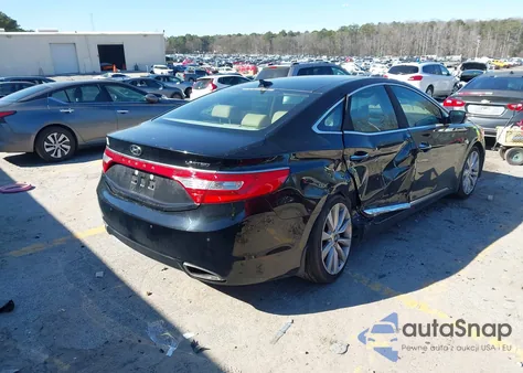 2014 Hyundai Azera Limited z USA, uszkodzony, nr VIN KMHFH4JG9EA409214